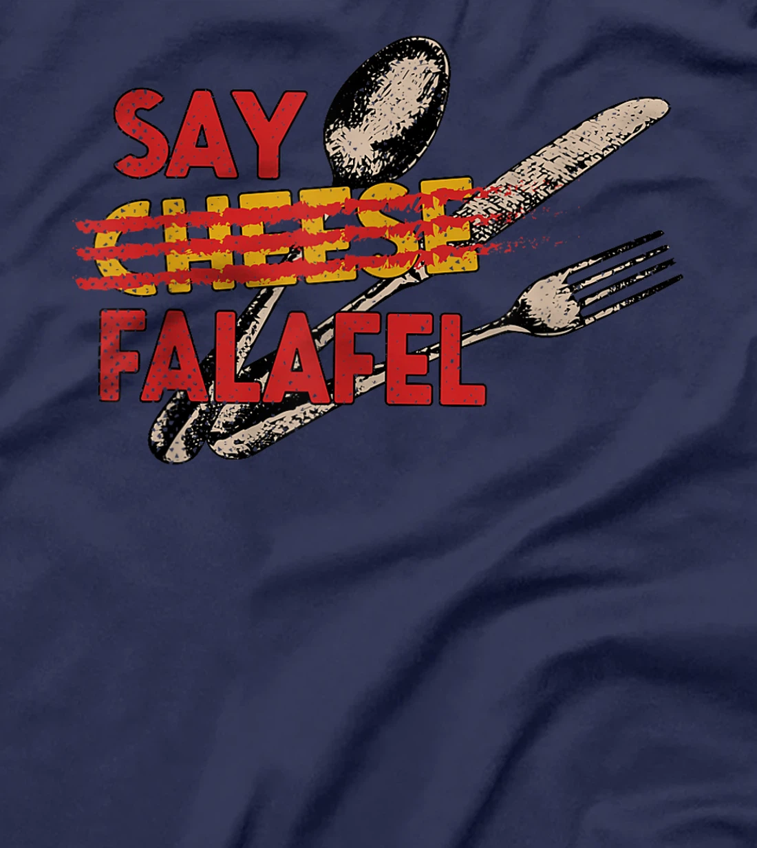 Say Falafel Israeli Iconic Food Israel Famous Dish Foodie T-Shirt
