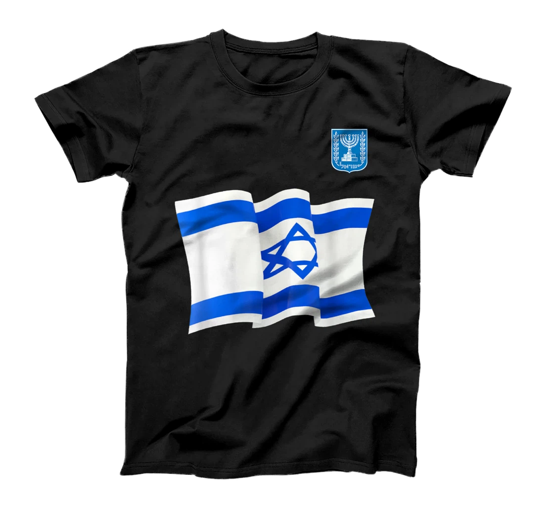 Israel Flag Map - Israel Country T-Shirt