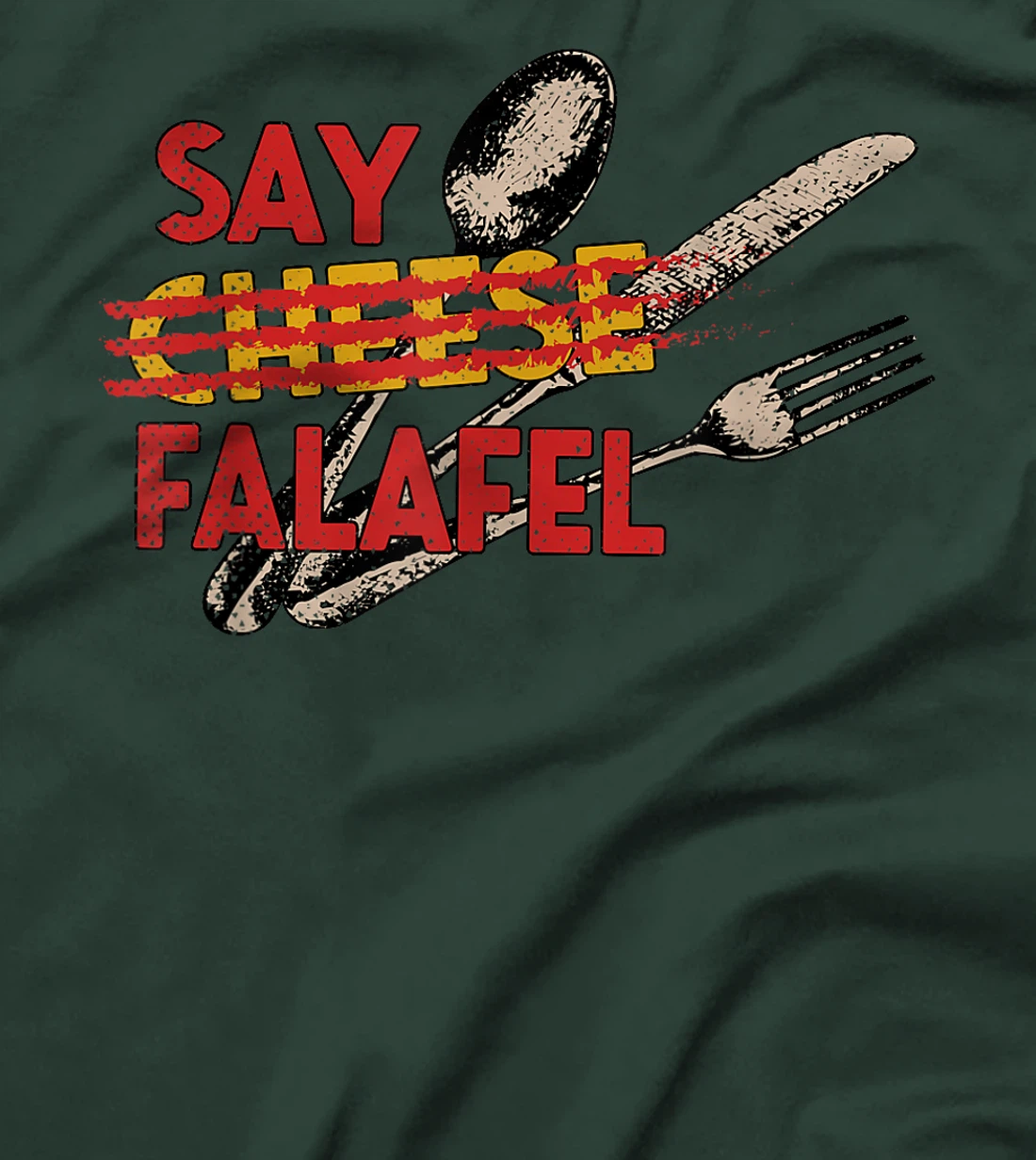 Say Falafel Israeli Iconic Food Israel Famous Dish Foodie T-Shirt