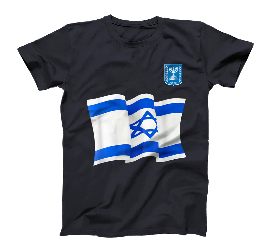 Israel Flag Map - Israel Country T-Shirt