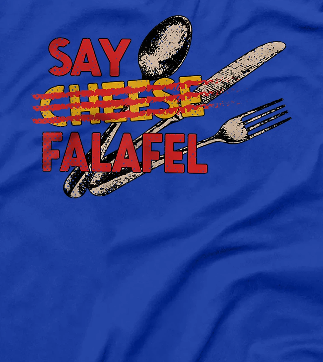 Say Falafel Israeli Iconic Food Israel Famous Dish Foodie T-Shirt