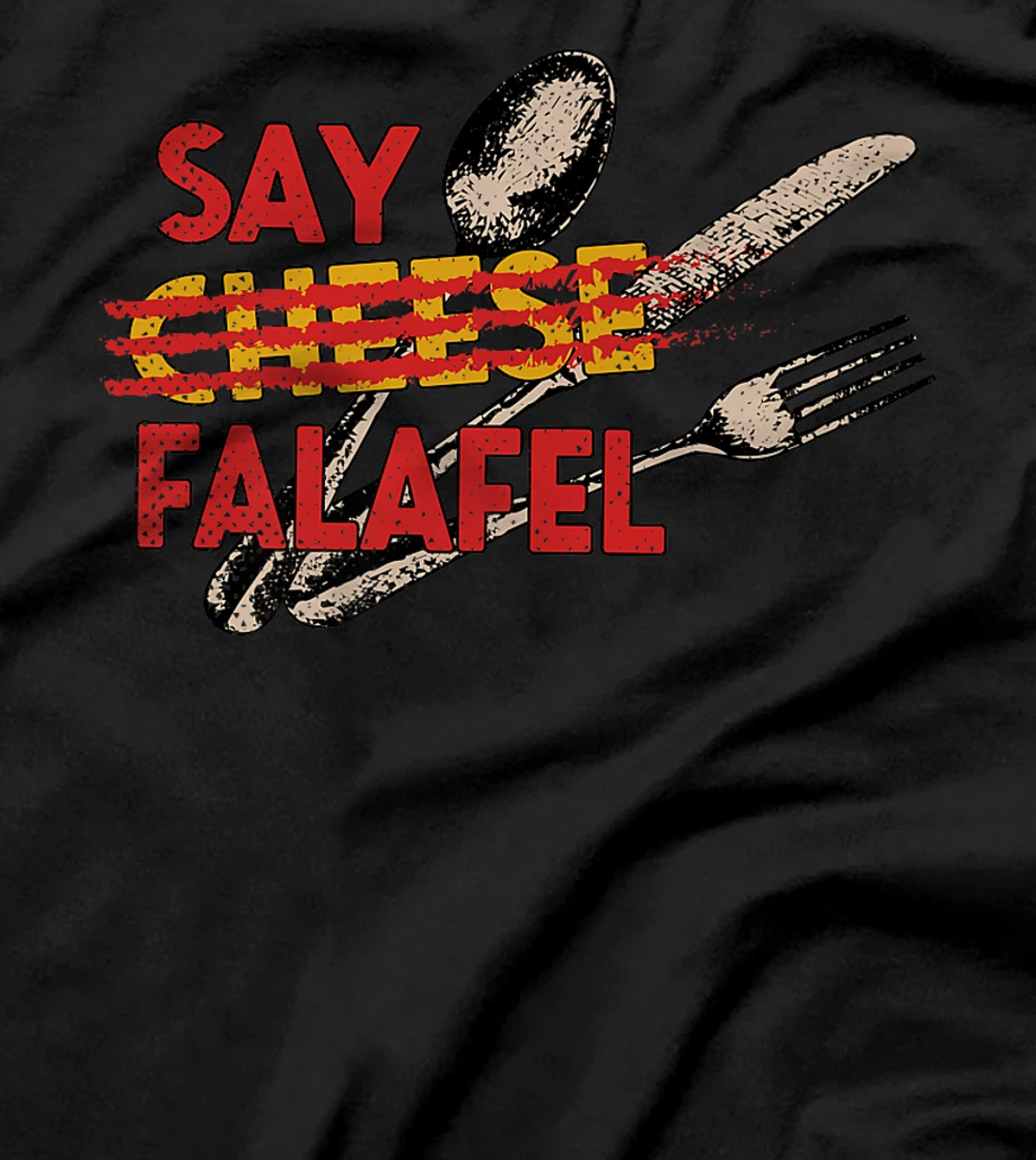 Say Falafel Israeli Iconic Food Israel Famous Dish Foodie Premium T-Shirt