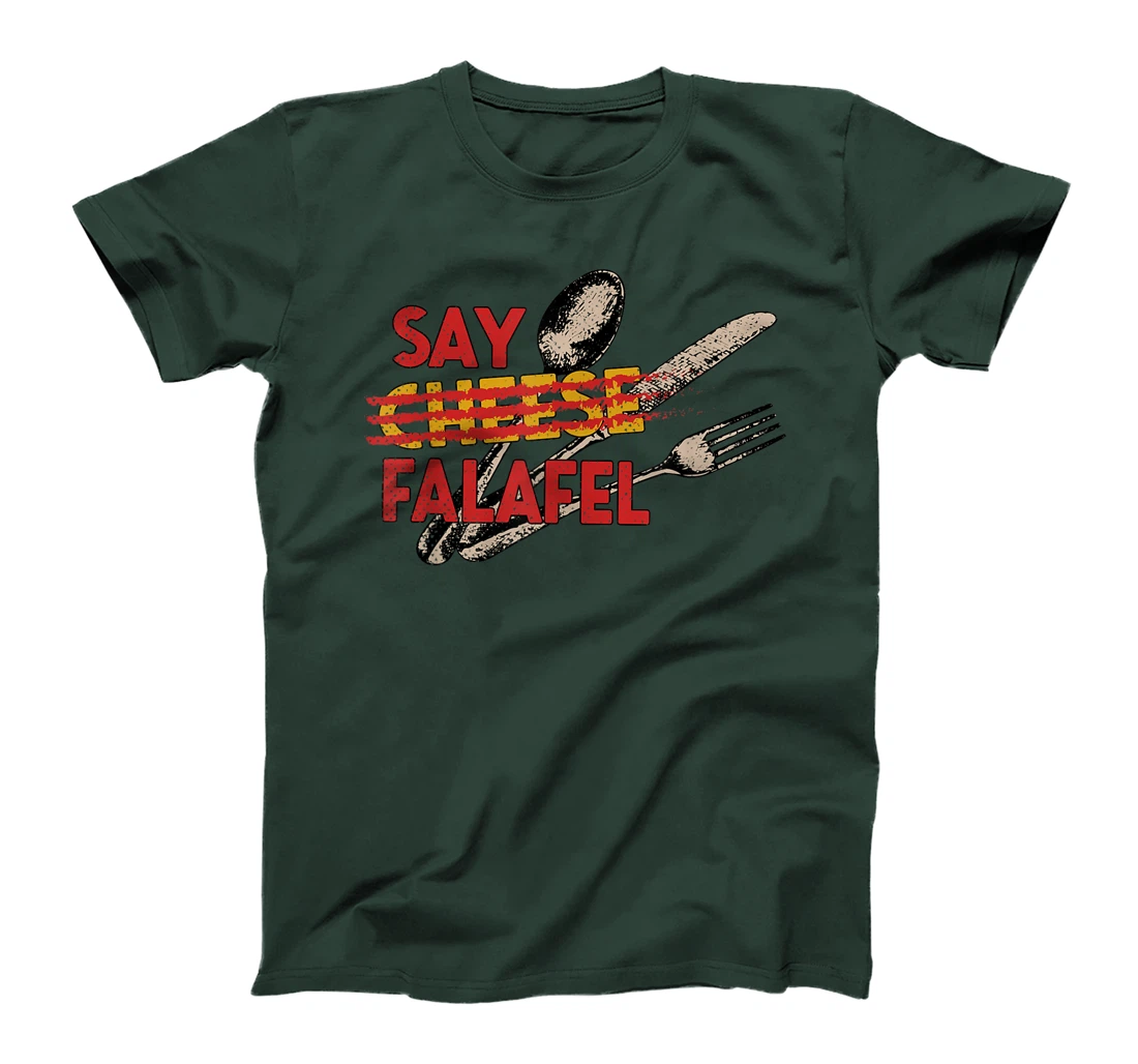 Say Falafel Israeli Iconic Food Israel Famous Dish Foodie T-Shirt