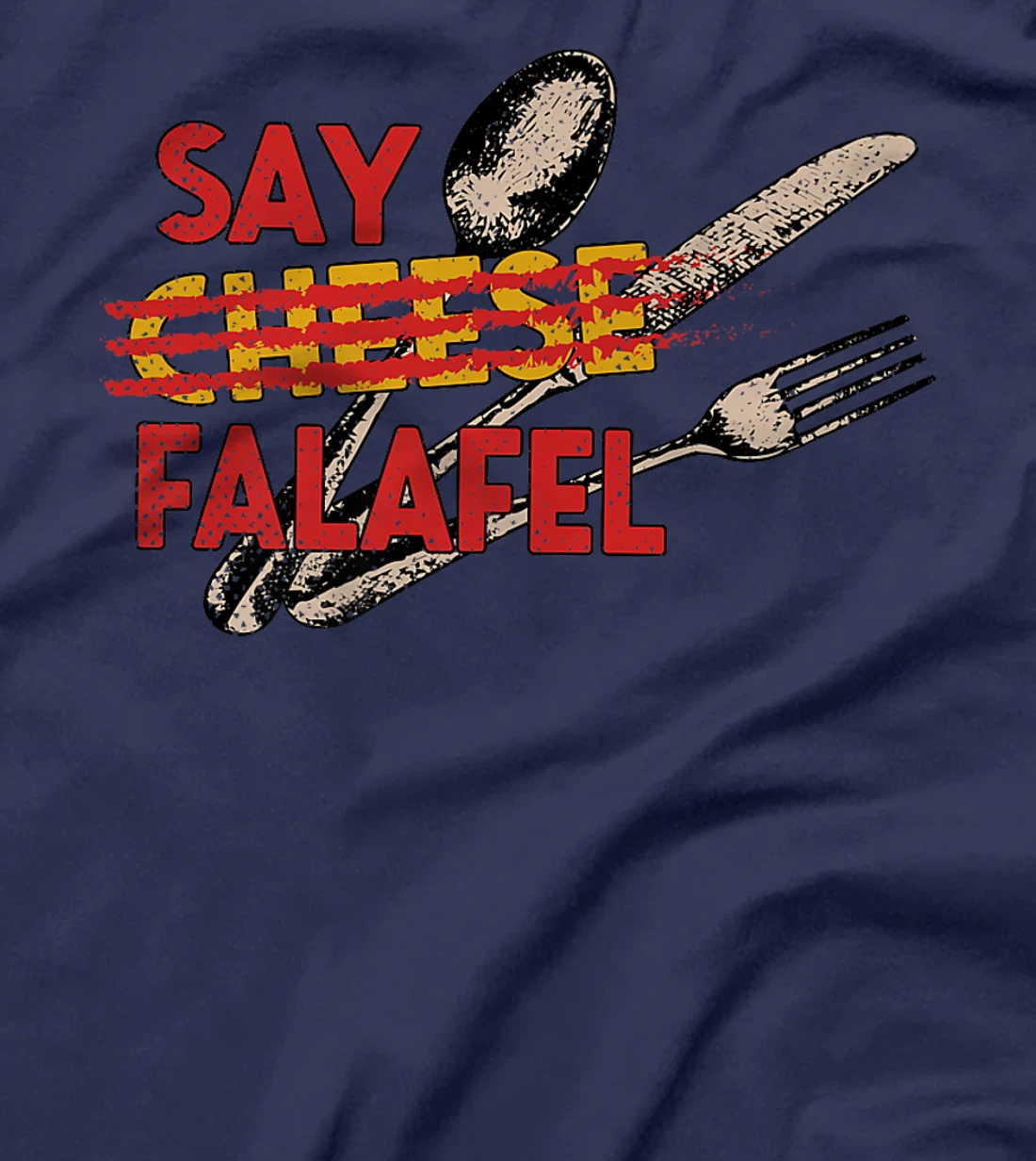 Say Falafel Israeli Iconic Food Israel Famous Dish Foodie Premium T-Shirt