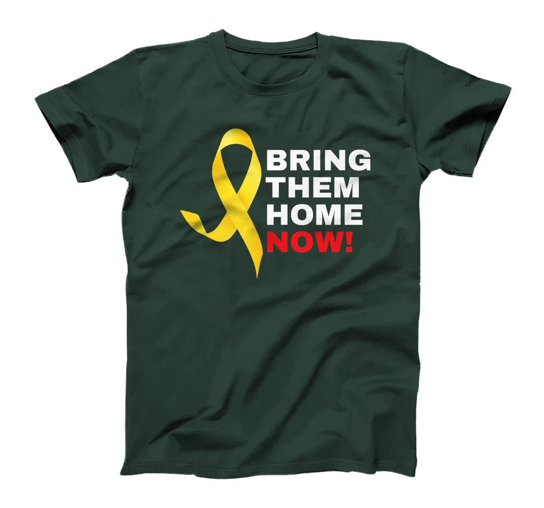 Bring them Home Now | Yellow Ribbon - Israel Premium T-Shirt