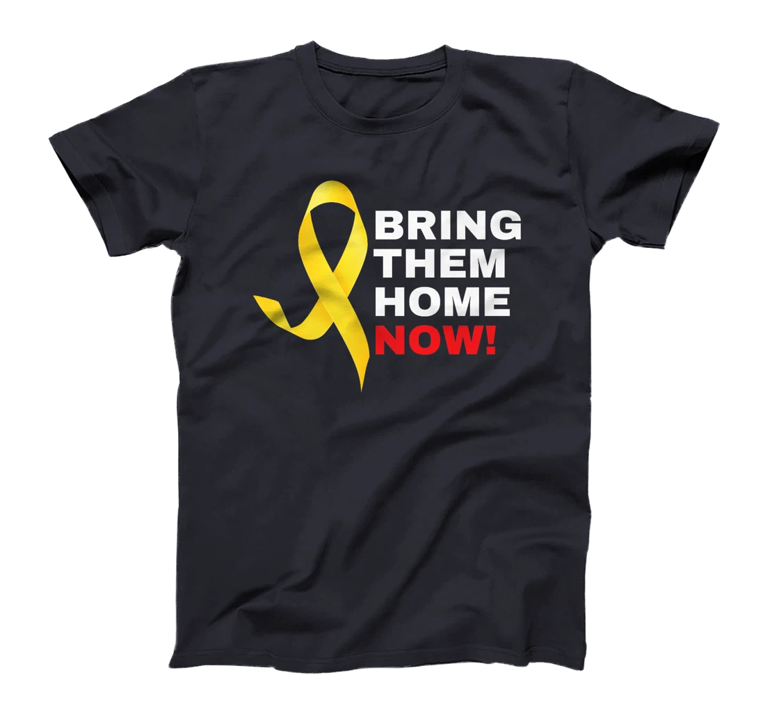 Bring them Home Now | Yellow Ribbon - Israel Premium T-Shirt