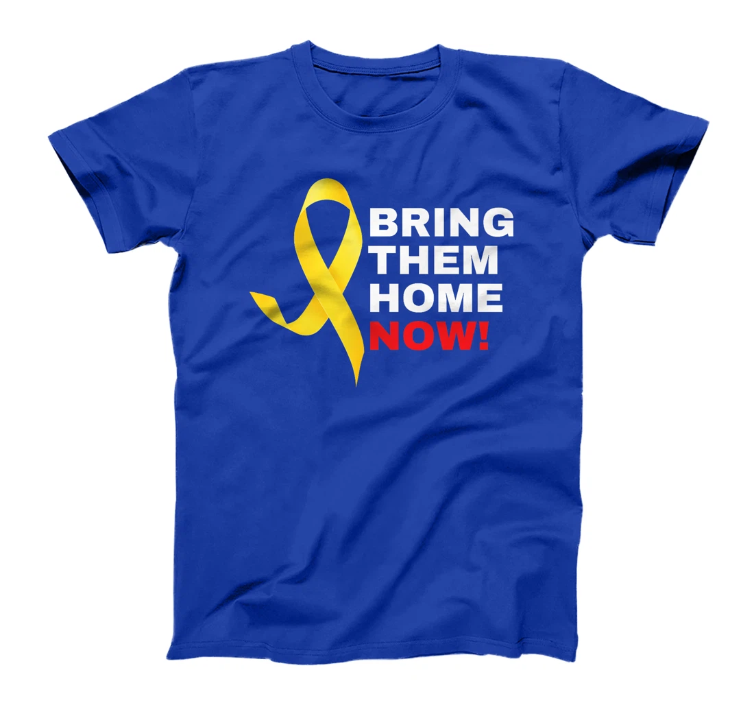 Bring them Home Now | Yellow Ribbon - Israel Premium T-Shirt