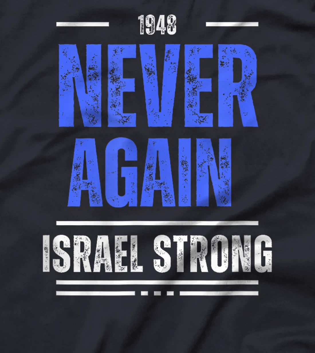 Never Again Is Now - Am Israel Chai - Jewish T-Shirt