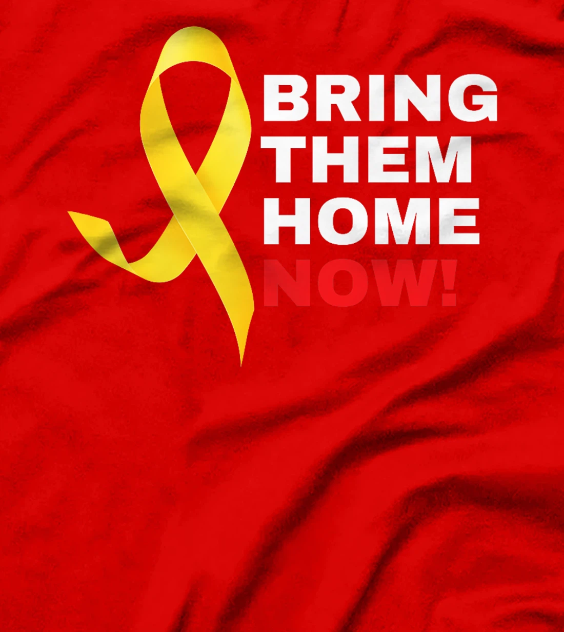Bring them Home Now | Yellow Ribbon - Israel Premium T-Shirt
