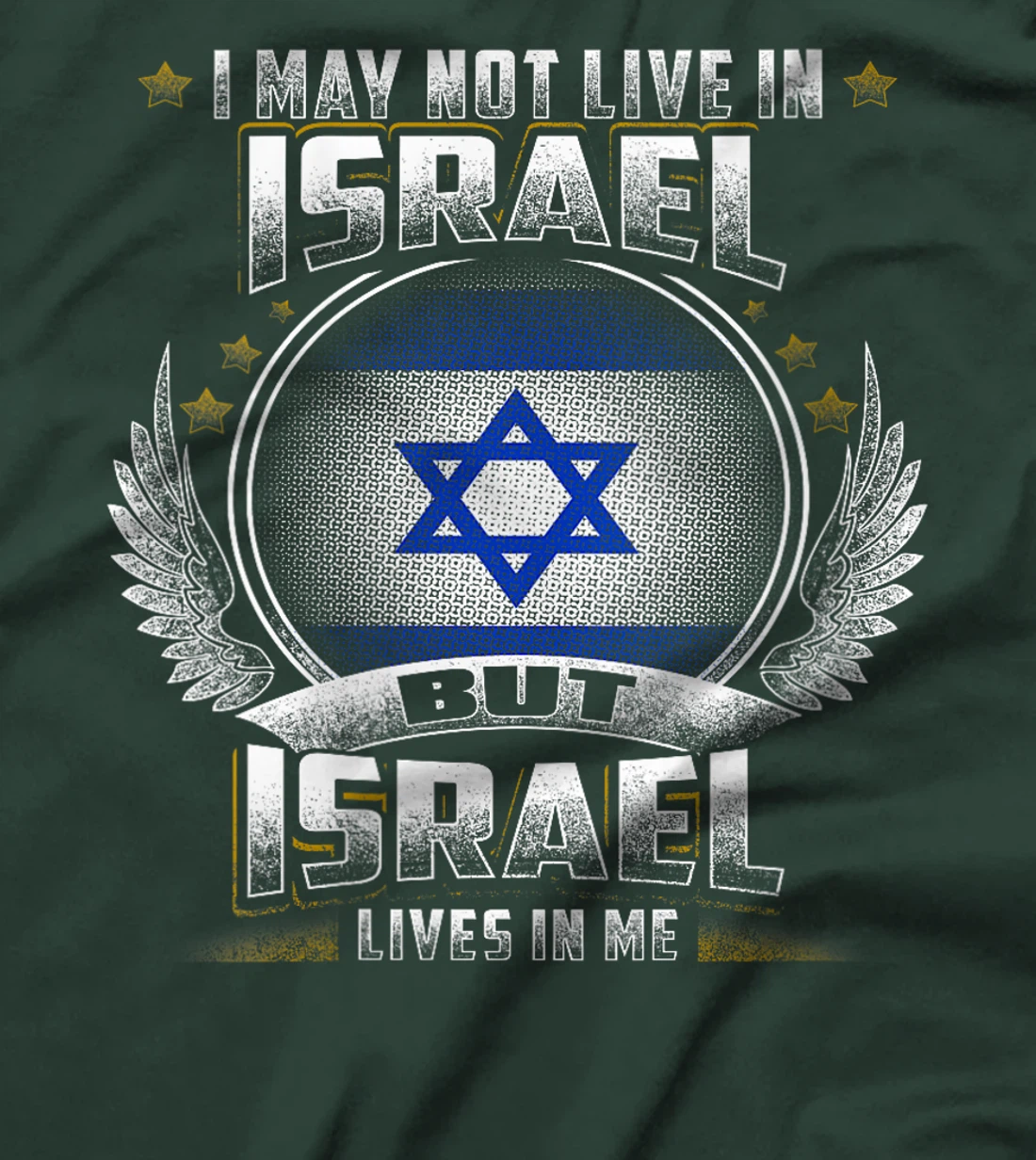 Womens Israel Flag Shirt - Israel Country T-Shirt