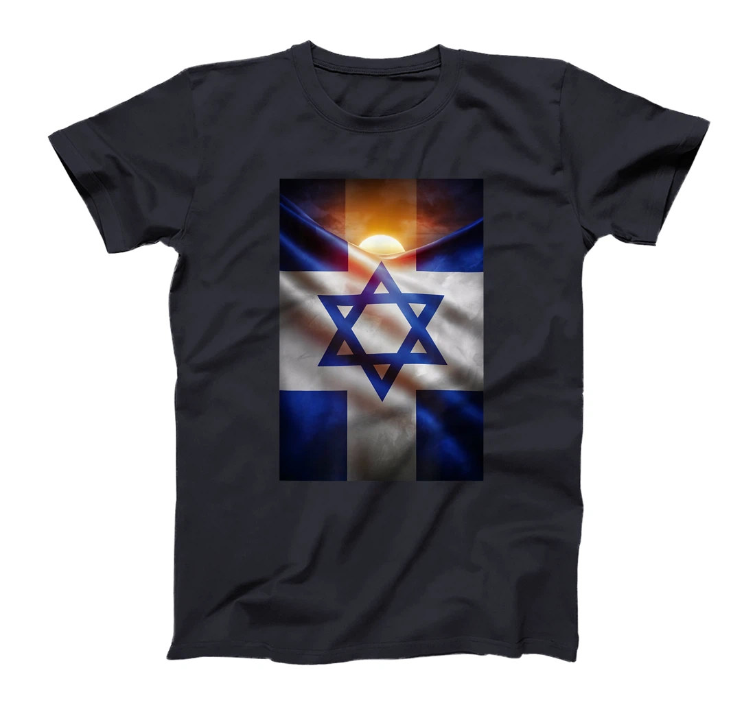 Israel Flag with Star of David T-Shirt