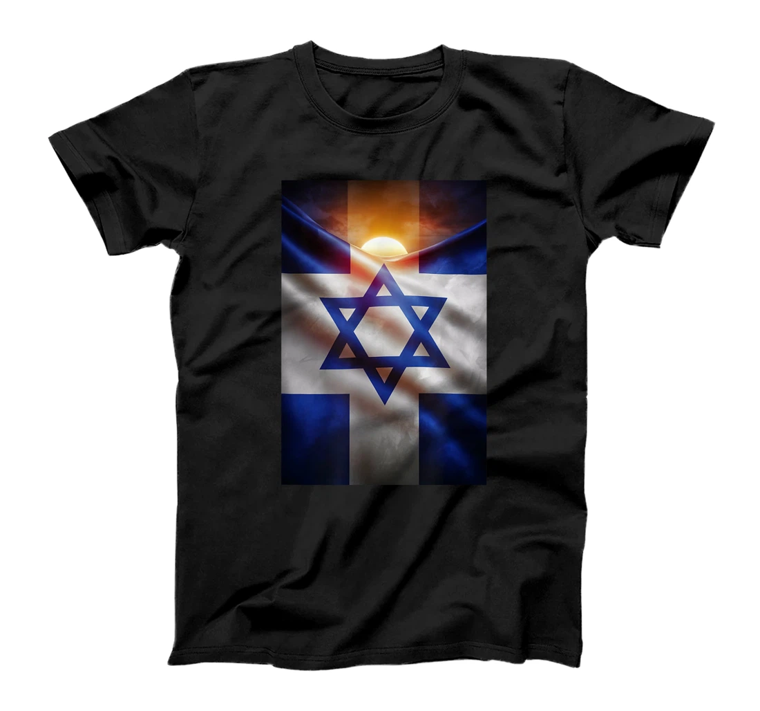 Israel Flag with Star of David T-Shirt