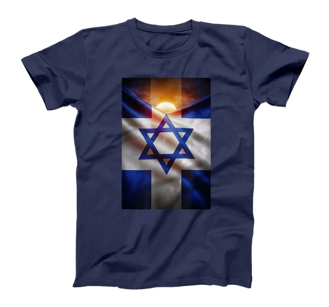 Israel Flag with Star of David T-Shirt