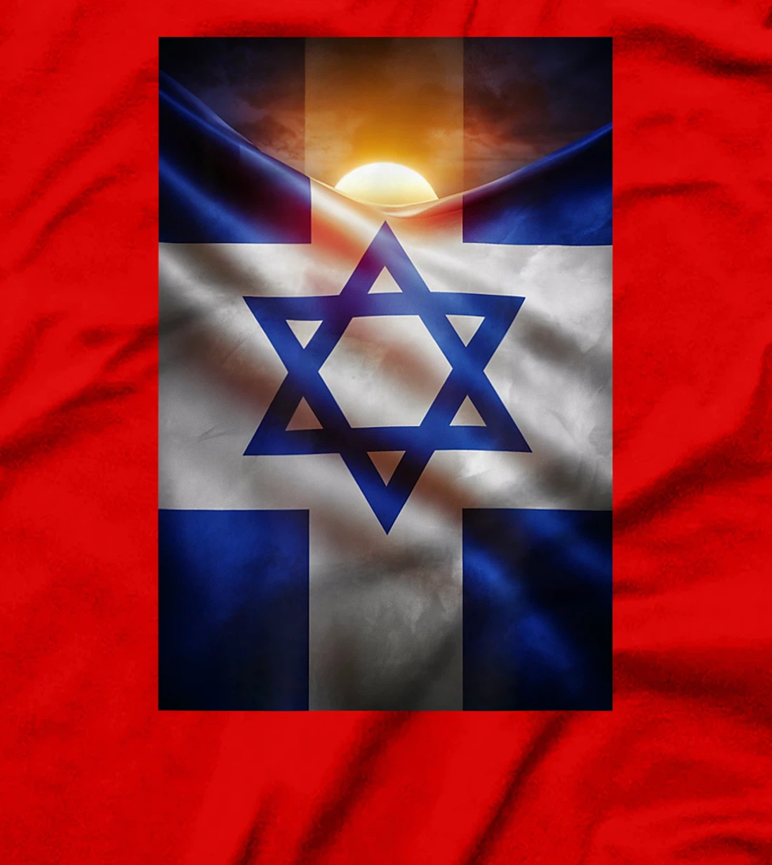 Israel Flag with Star of David T-Shirt