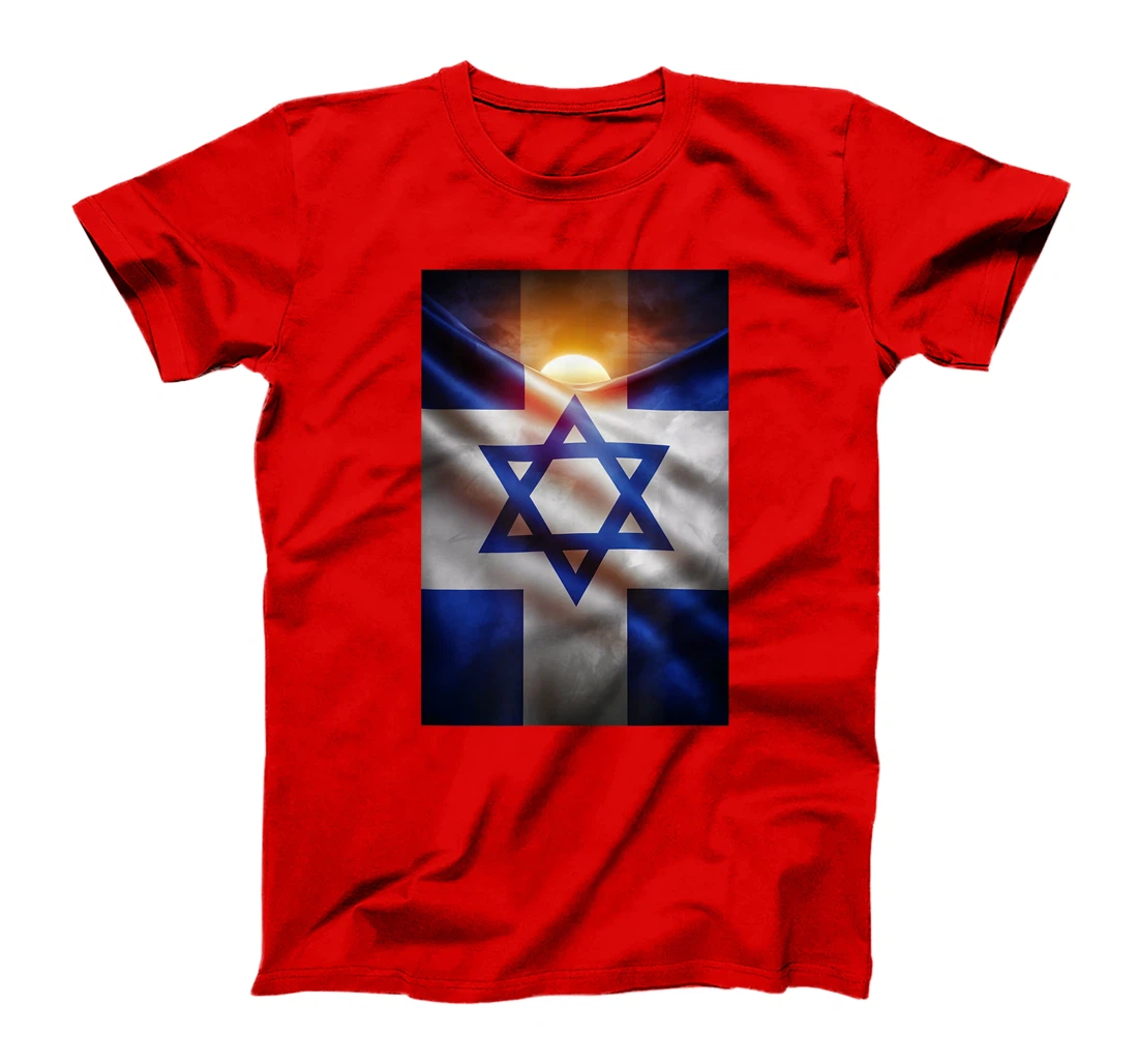 Israel Flag with Star of David T-Shirt