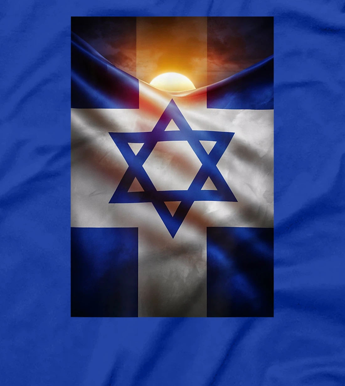 Israel Flag with Star of David T-Shirt
