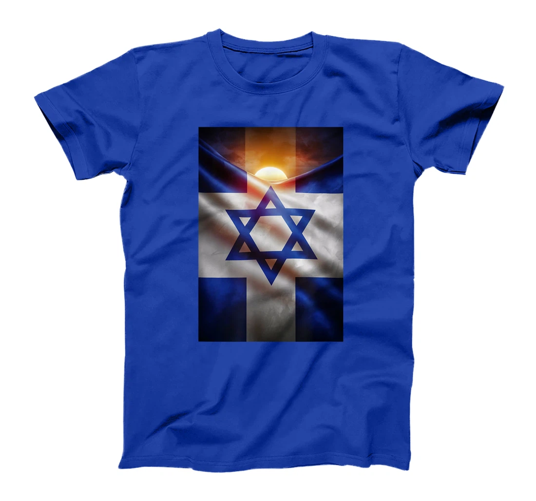 Israel Flag with Star of David T-Shirt
