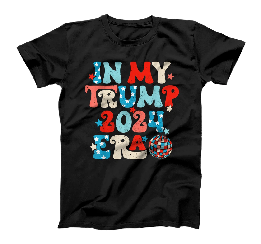 Disco Groovy Retro Funny Donald Trump T-Shirt