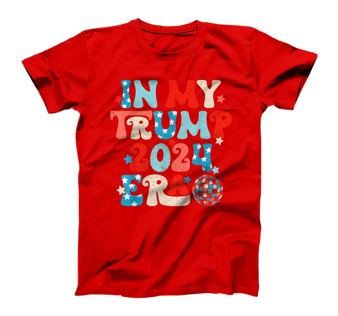 Disco Groovy Retro Funny Donald Trump T-Shirt