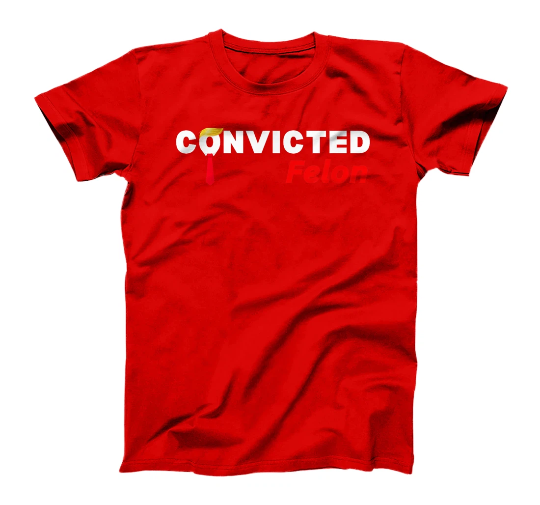 Convicted Felon Donald Trump Guilty Trump Mugshot Prison T-Shirt