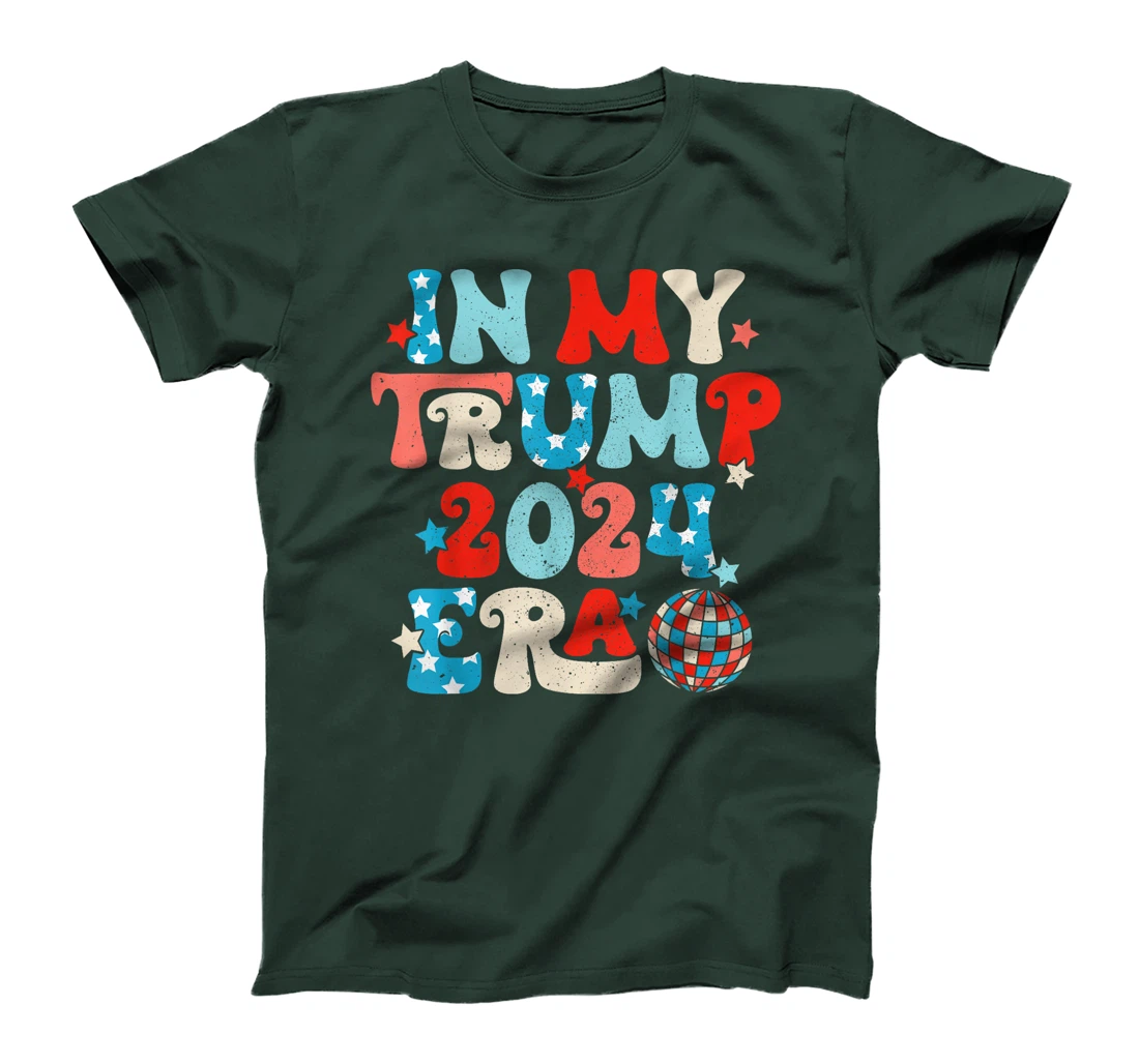 Disco Groovy Retro Funny Donald Trump T-Shirt