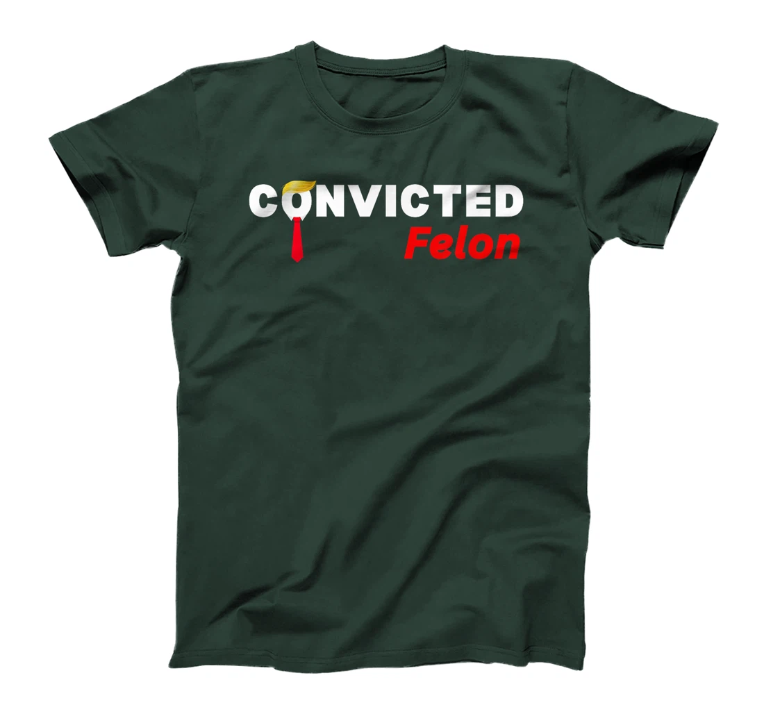 Convicted Felon Donald Trump Guilty Trump Mugshot Prison T-Shirt