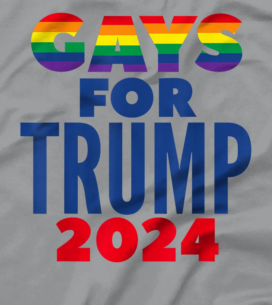 Gays For Trump 2024 Election T-Shirt