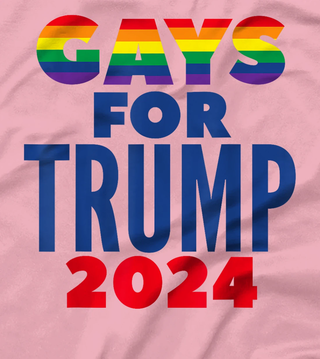 Gays For Trump 2024 Election T-Shirt