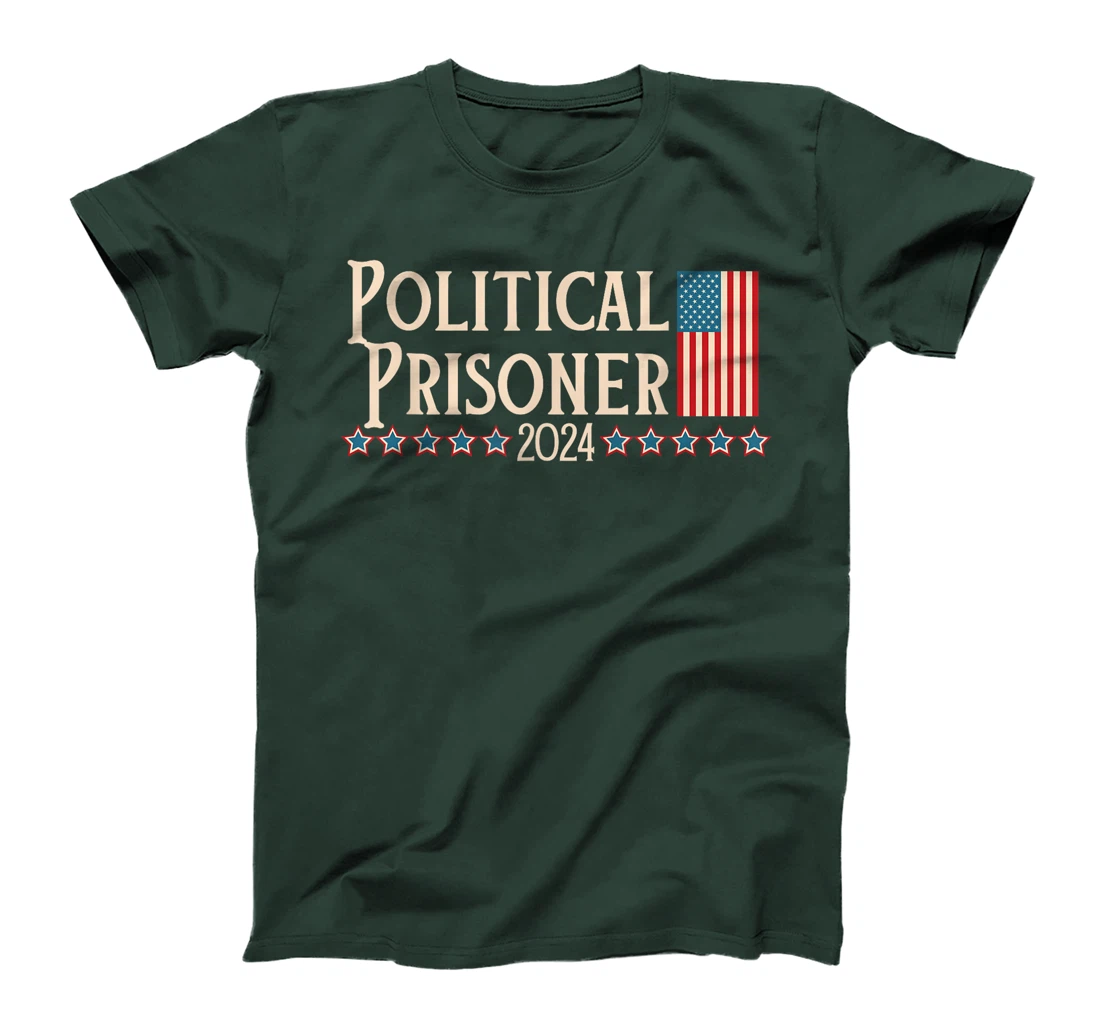 Political Prisoner 2024 Vote Trump November 5 American Flag T-Shirt