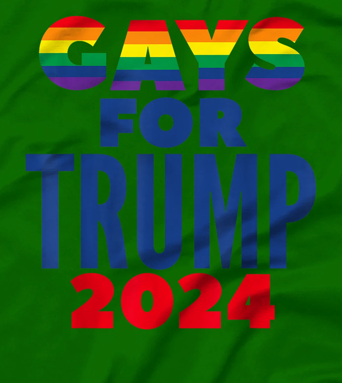 Gays For Trump 2024 Election T-Shirt