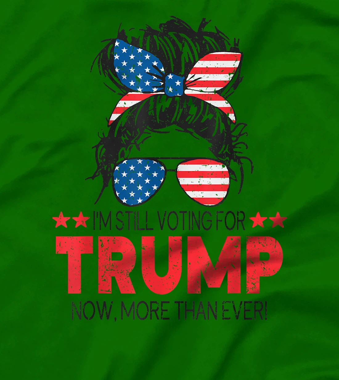 Donald Trump 2024 Girl I'm Still Voting for Trump Women T-Shirt