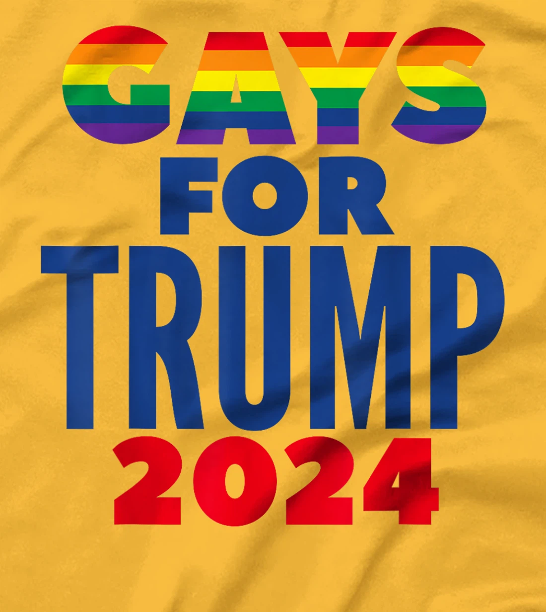 Gays For Trump 2024 Election T-Shirt