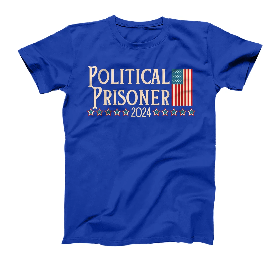Political Prisoner 2024 Vote Trump November 5 American Flag T-Shirt