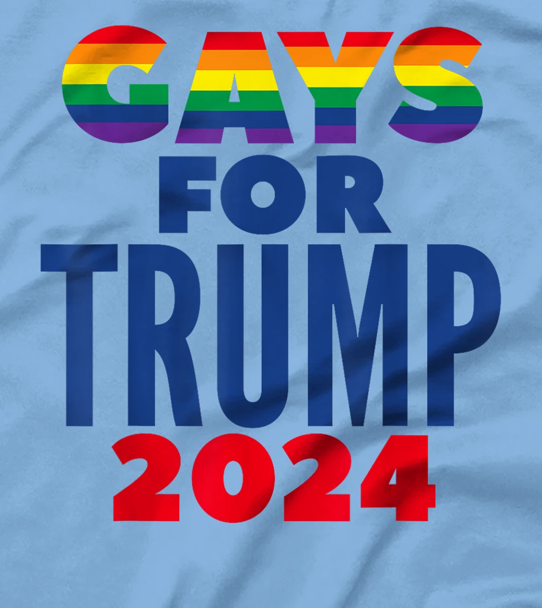 Gays For Trump 2024 Election T-Shirt