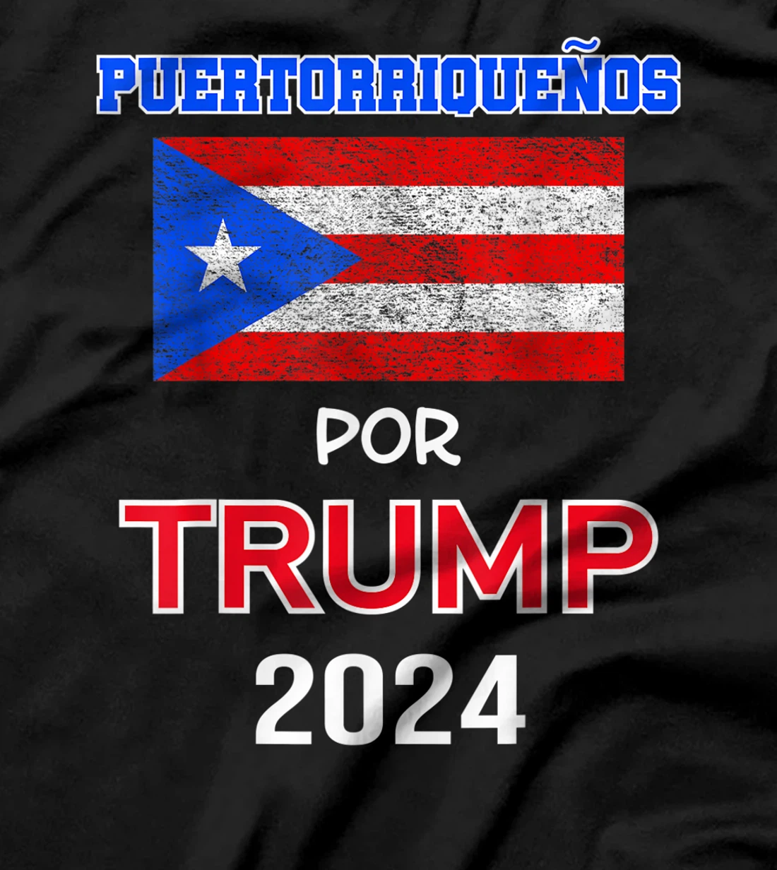 Puerto Ricans for Trump 2024 - Puertorriqueños Trump Gift T-Shirt