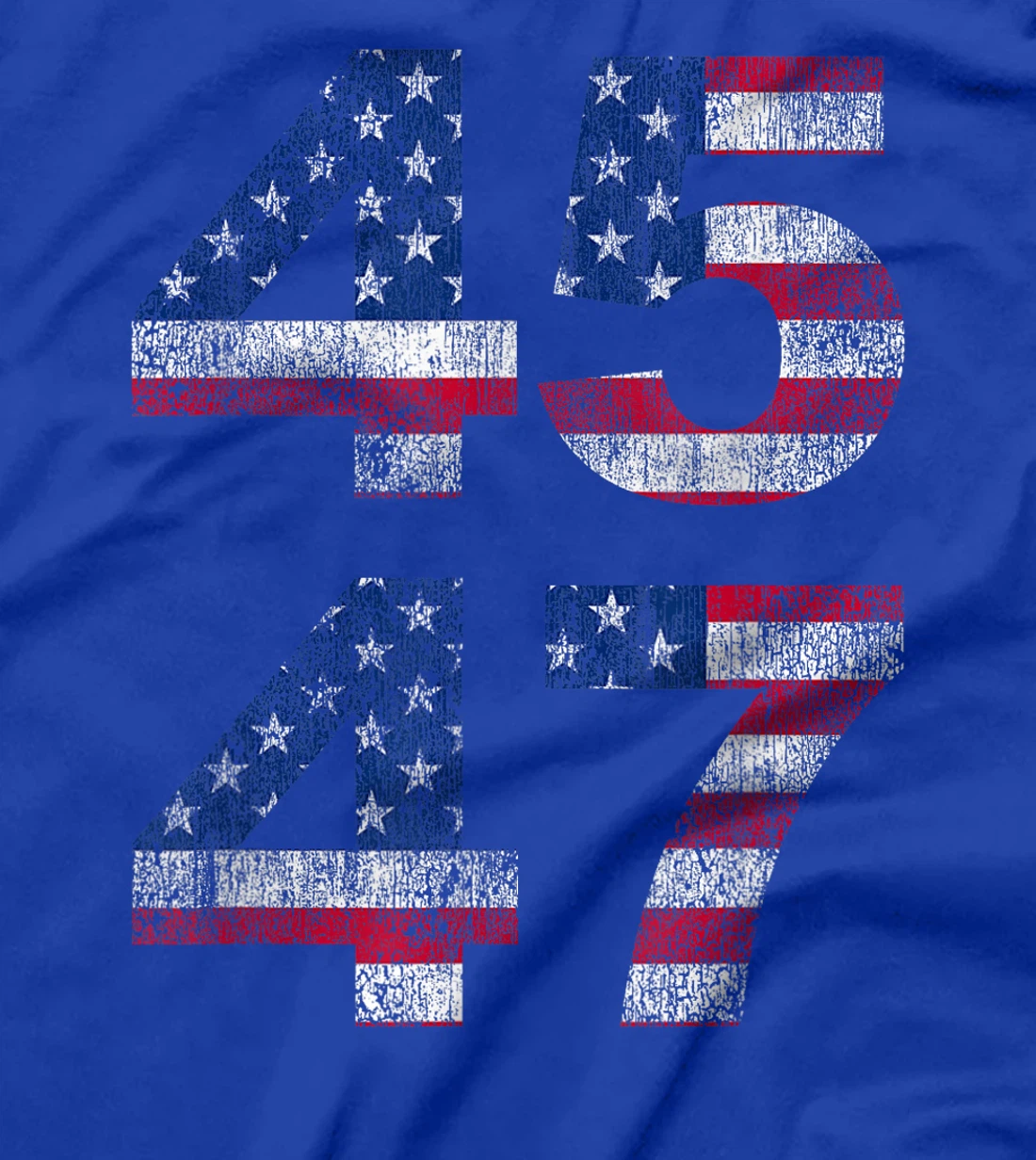 Womens Trump 45 47 2024 President Vintage Distressed T-Shirt