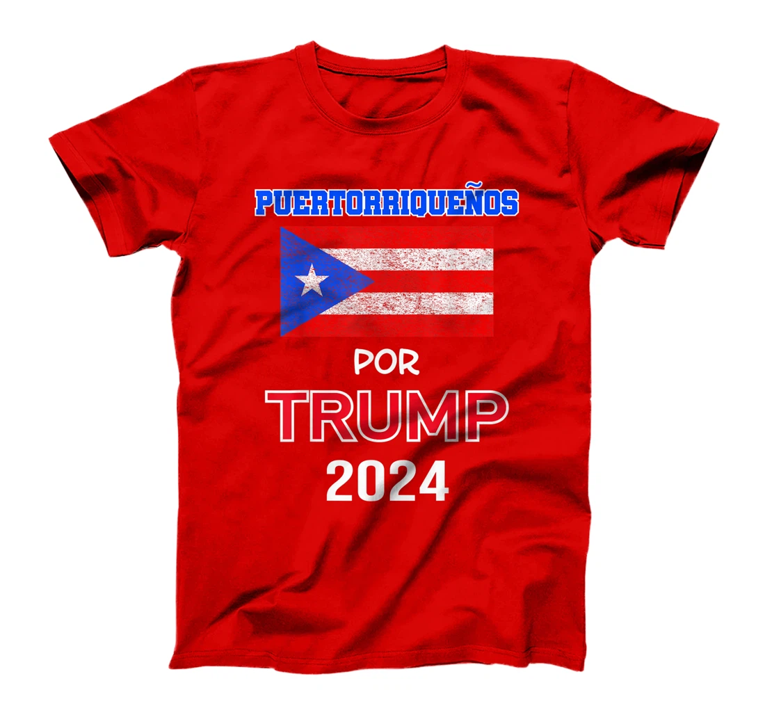 Puerto Ricans for Trump 2024 - Puertorriqueños Trump Gift T-Shirt