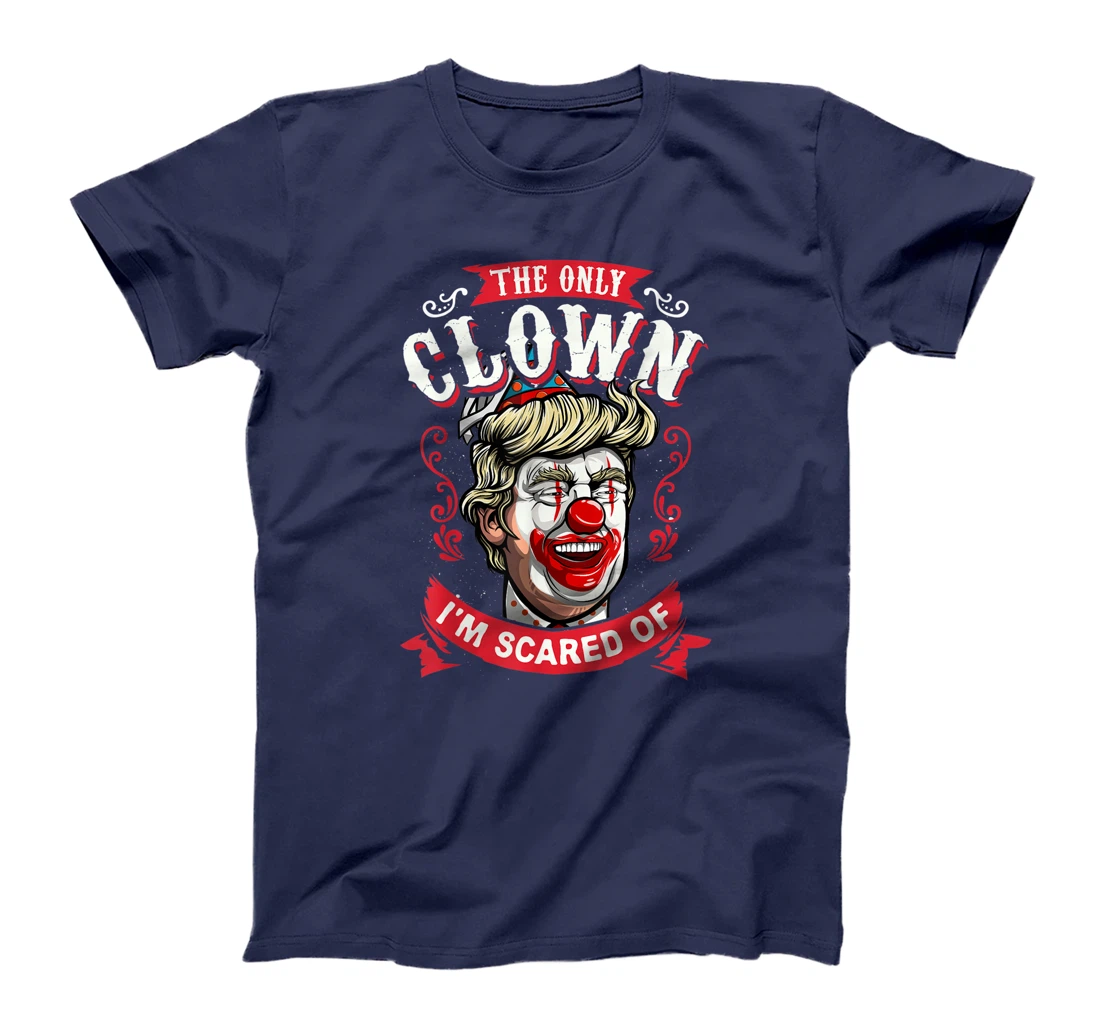 Anti Donald Trump T shirt Funny Clown Resist Men Women Tees T-Shirt