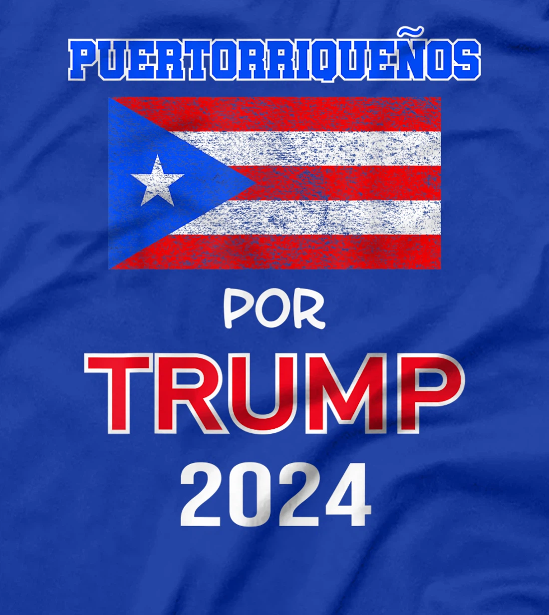Puerto Ricans for Trump 2024 - Puertorriqueños Trump Gift T-Shirt