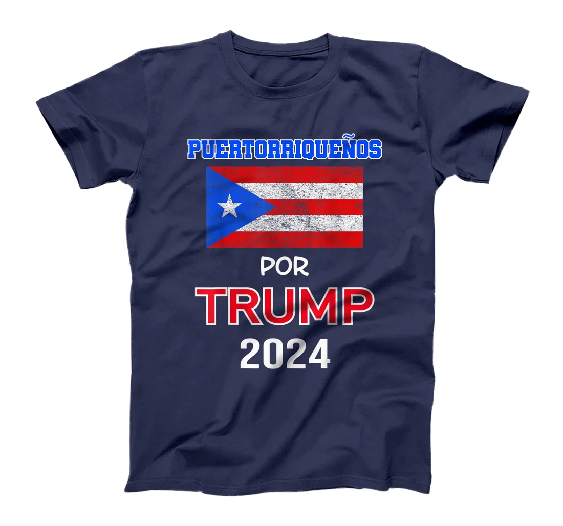 Puerto Ricans for Trump 2024 - Puertorriqueños Trump Gift T-Shirt