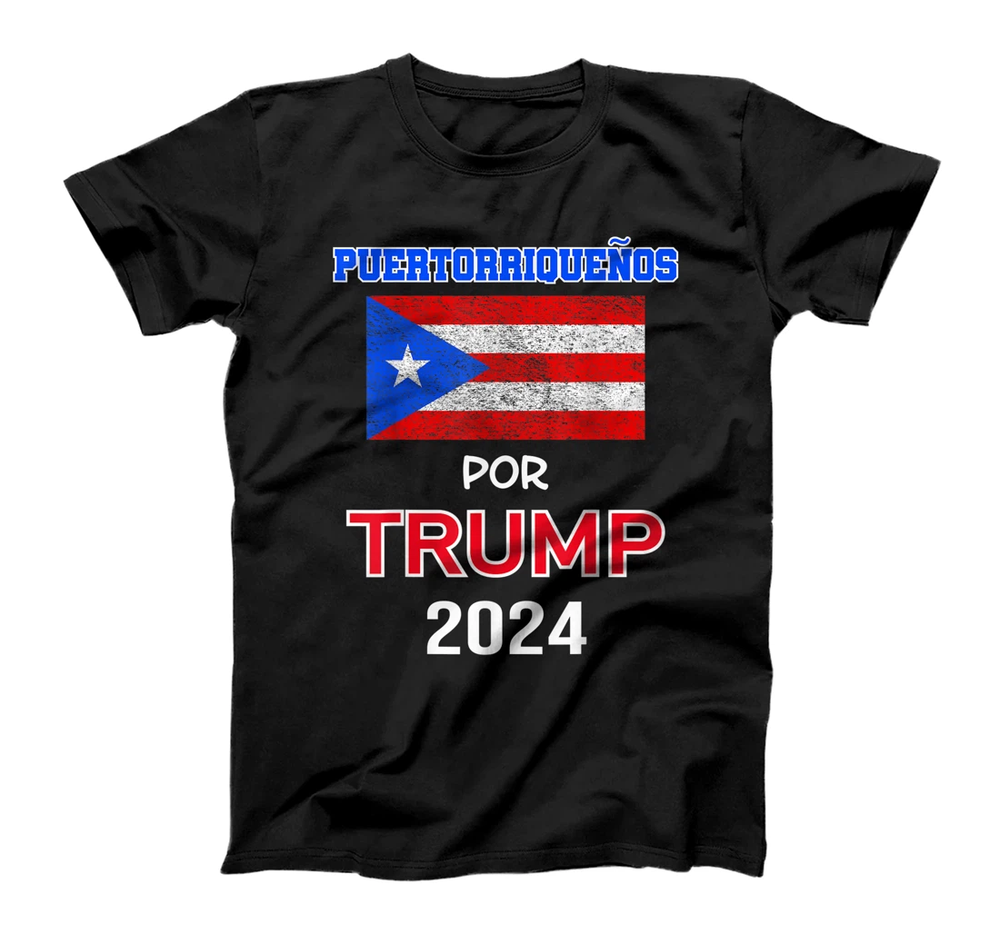 Puerto Ricans for Trump 2024 - Puertorriqueños Trump Gift T-Shirt