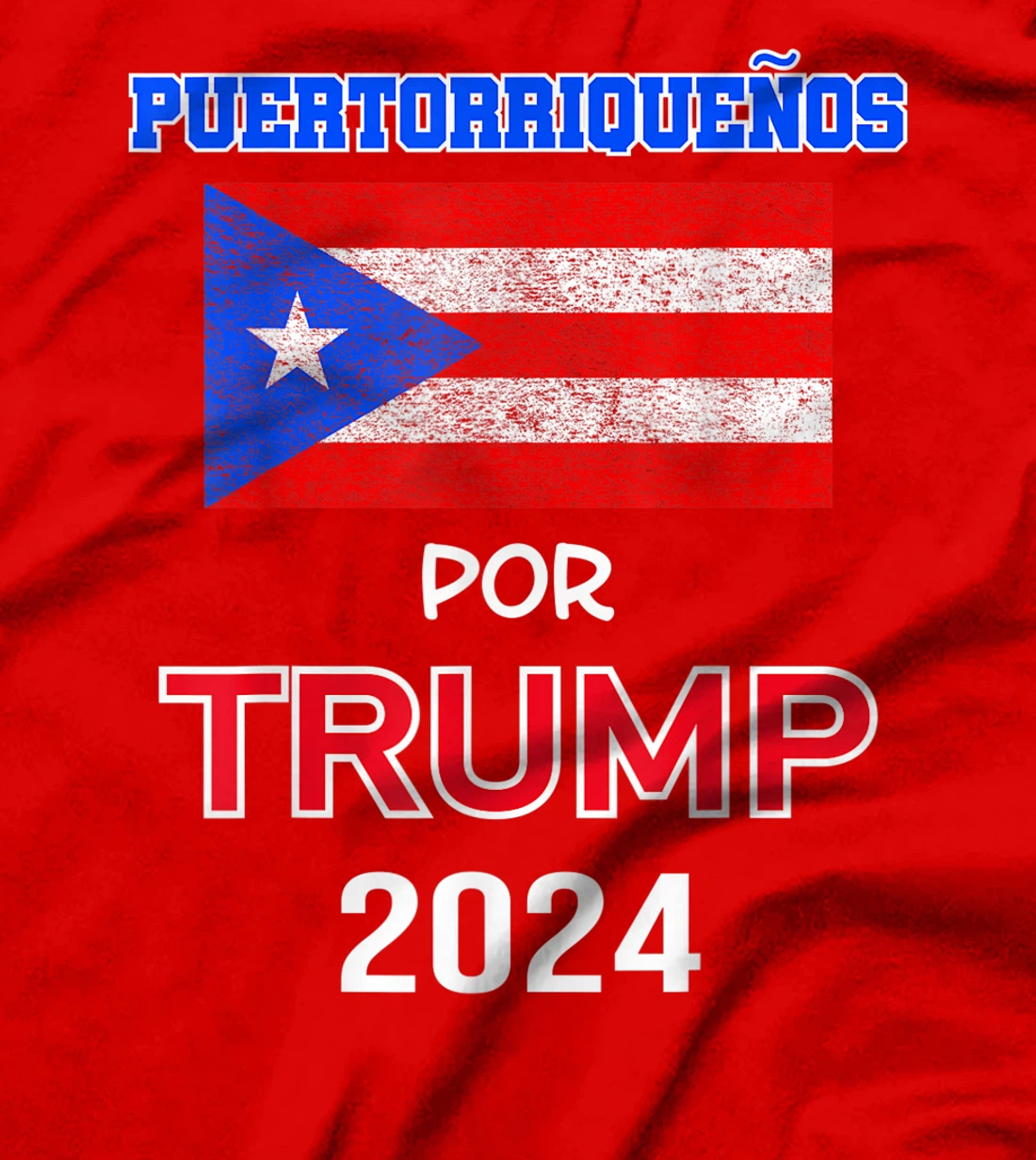 Puerto Ricans for Trump 2024 - Puertorriqueños Trump Gift T-Shirt