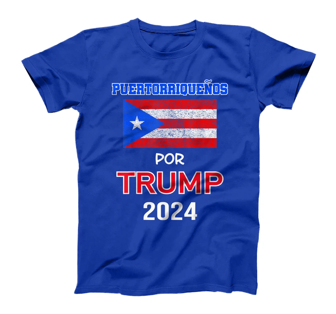 Puerto Ricans for Trump 2024 - Puertorriqueños Trump Gift T-Shirt