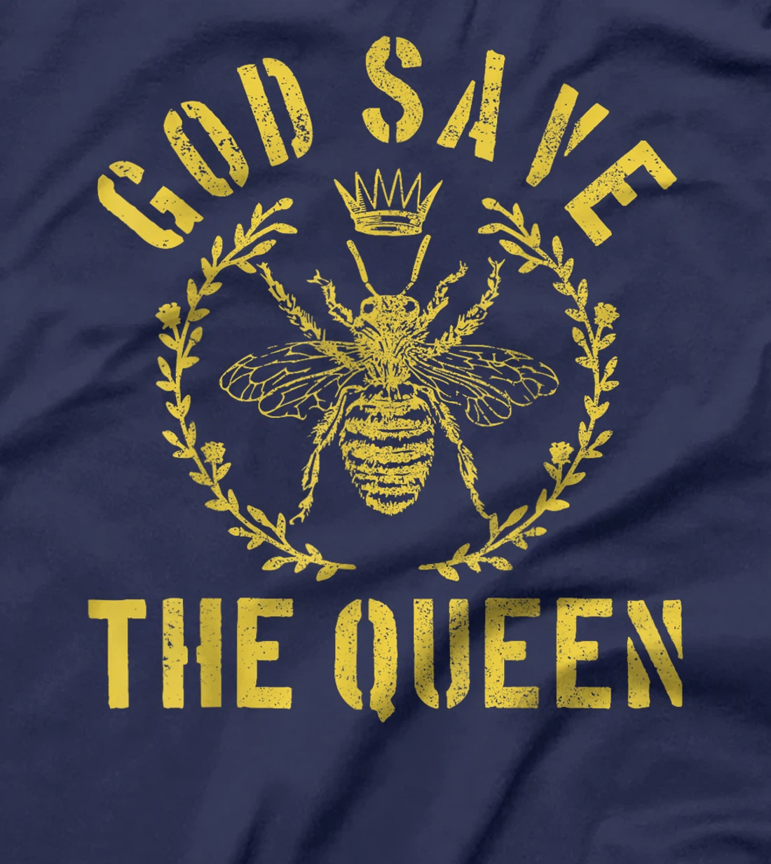 God Save The Queen Bee Queen Bee Funny Beekeeper Gift T-Shirt