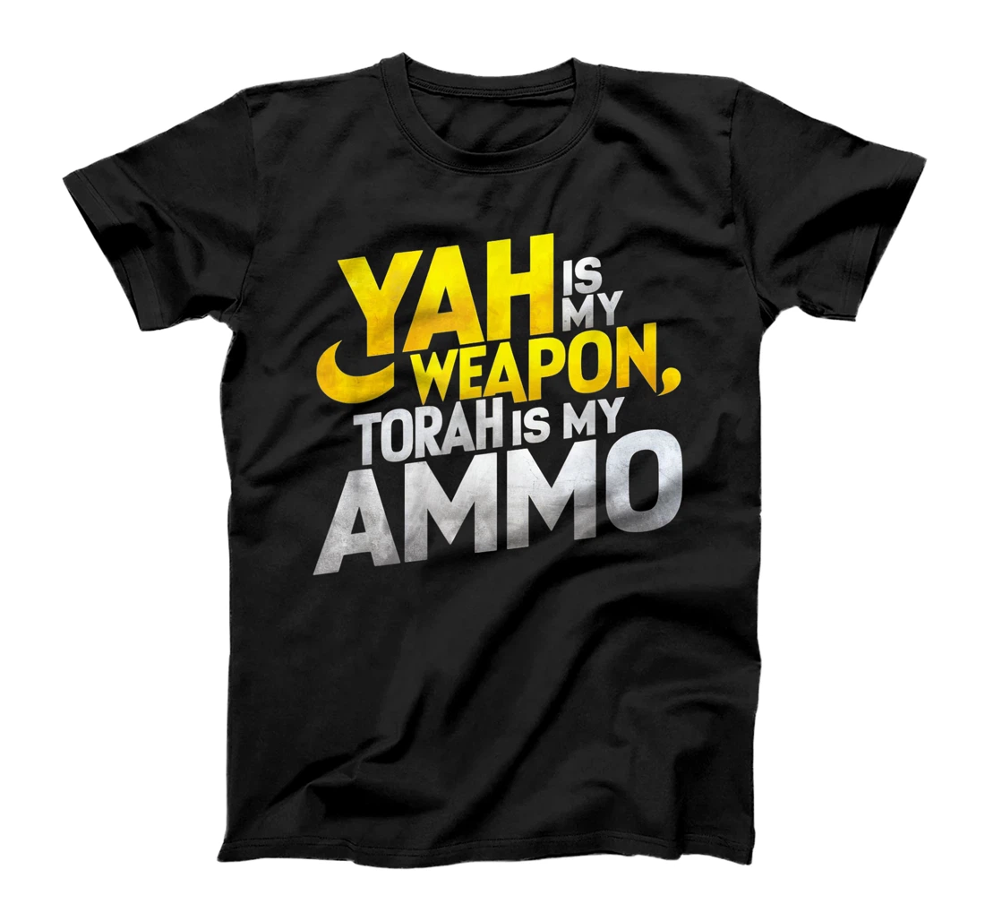 Hebrew Israelite Clothing Yah is My Weapon Judah Torah T-Shirt