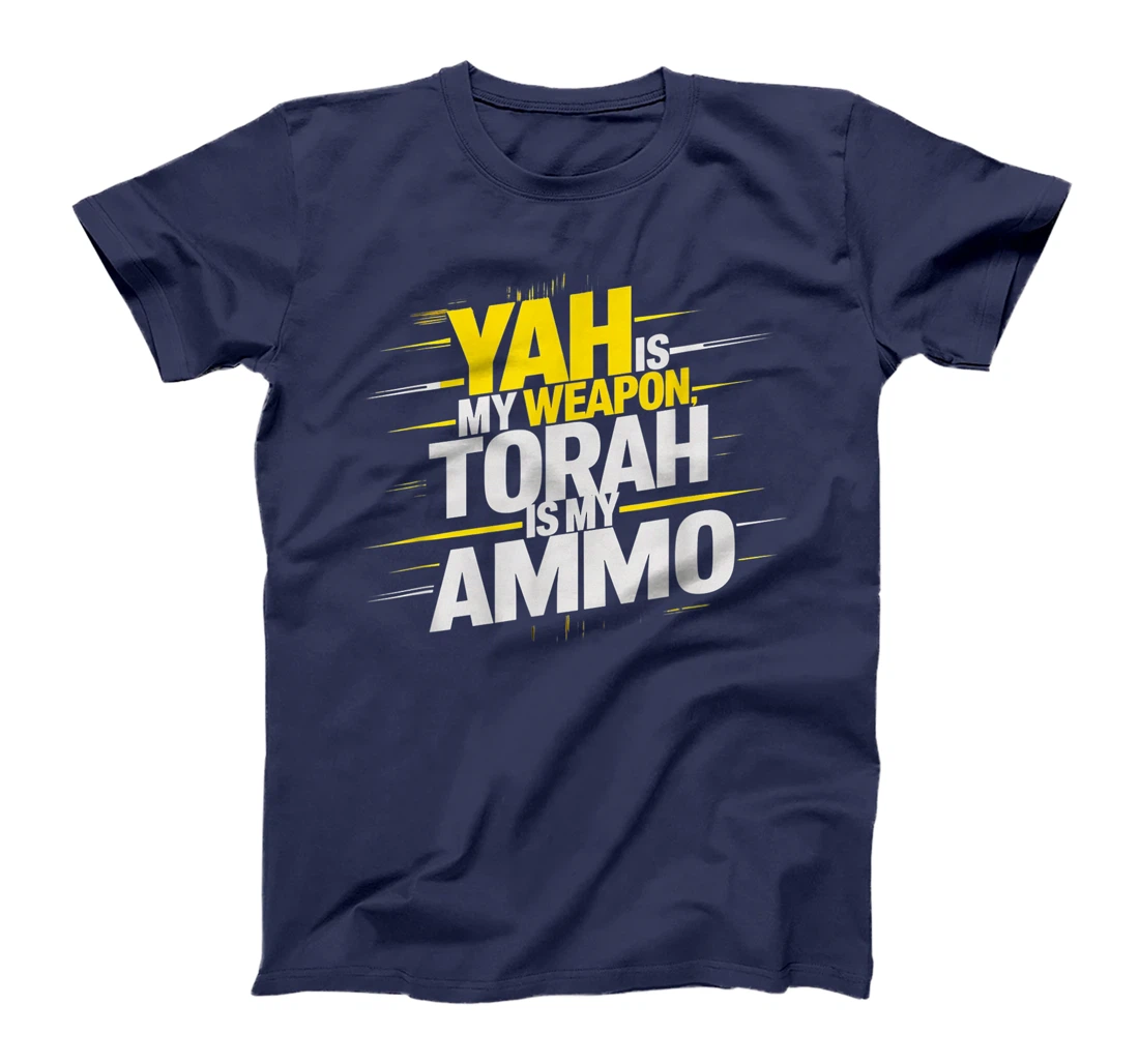 Hebrew Israelite Clothing Yah is My Weapon Judah Torah T-Shirt
