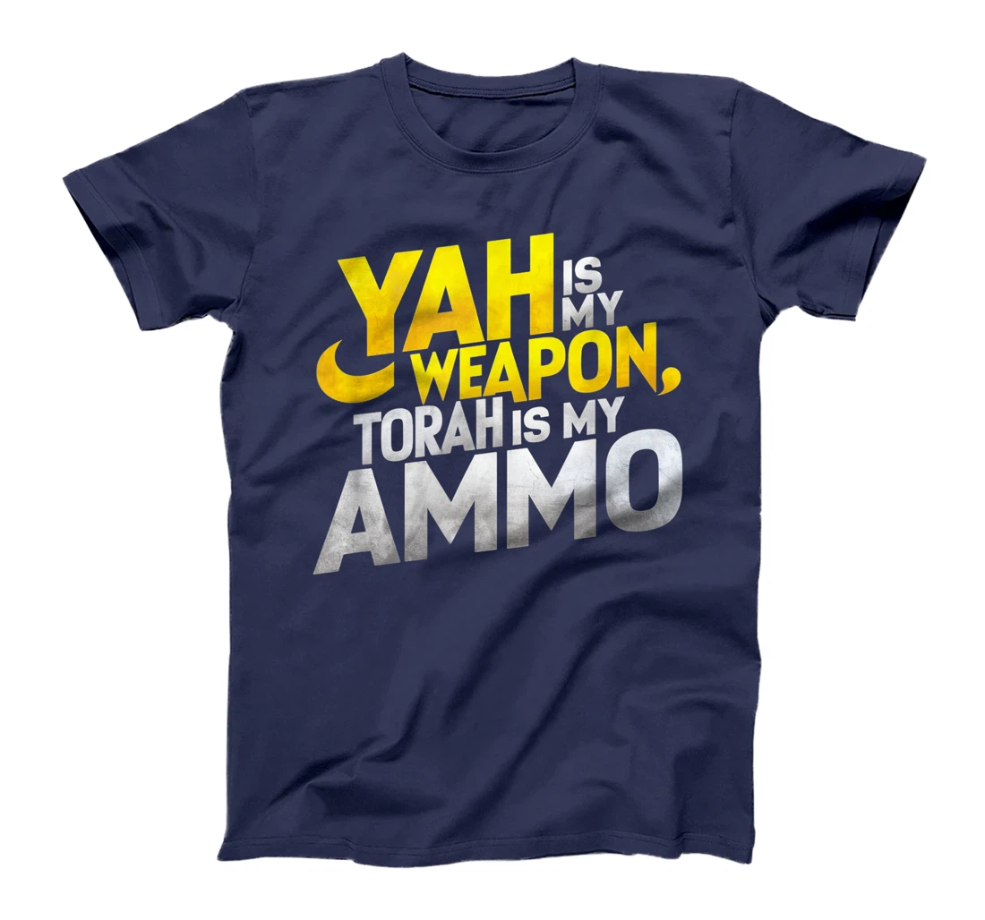 Hebrew Israelite Clothing Yah is My Weapon Judah Torah T-Shirt