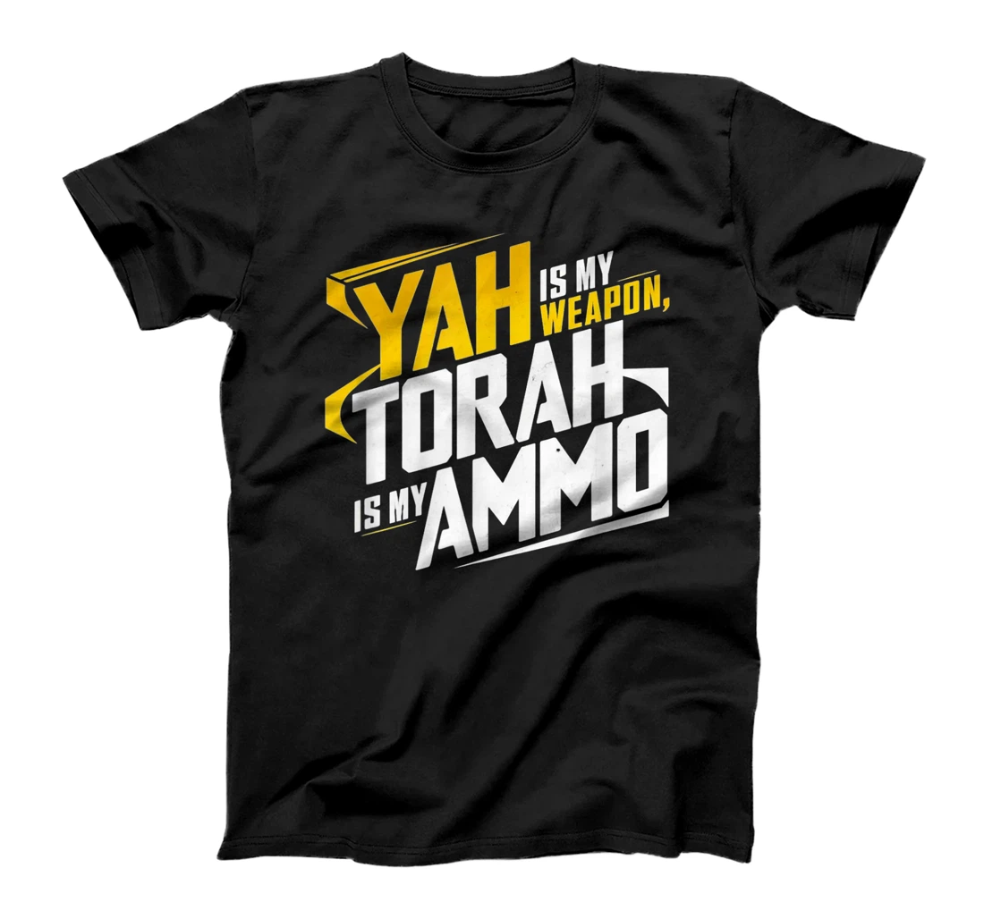 Hebrew Israelite Clothing Yah is My Weapon Judah Torah T-Shirt
