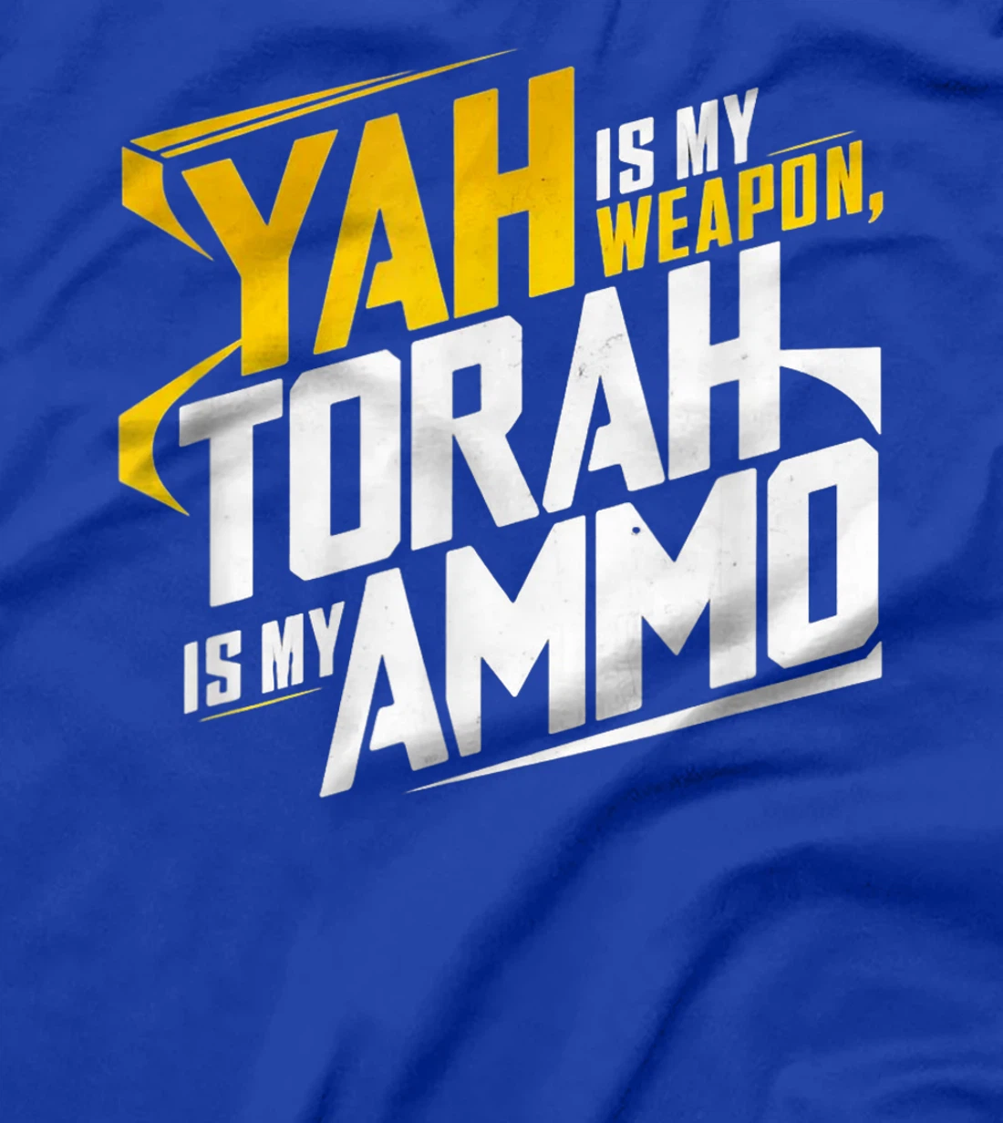Hebrew Israelite Clothing Yah is My Weapon Judah Torah T-Shirt