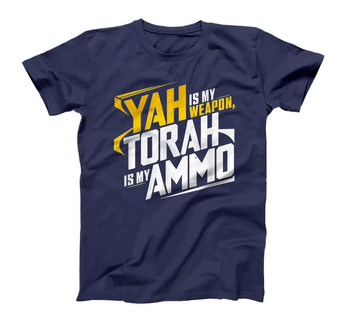 Hebrew Israelite Clothing Yah is My Weapon Judah Torah T-Shirt